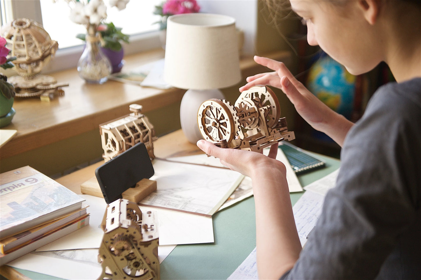 UGEARS I Differential I 3D Holzpuzzle