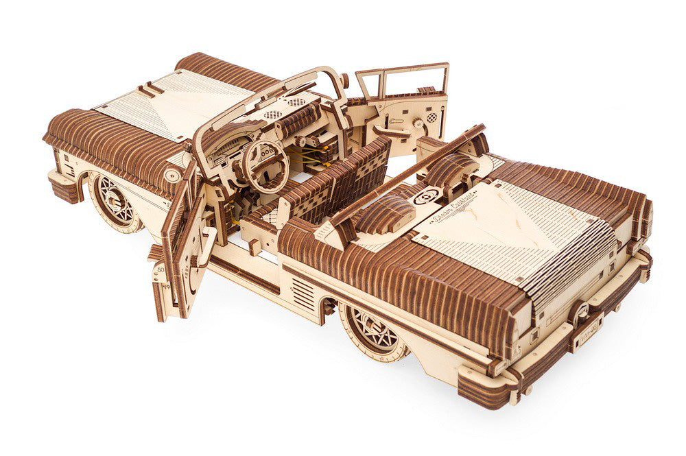 UGEARS I Luxus Cabriolet I Holzpuzzle