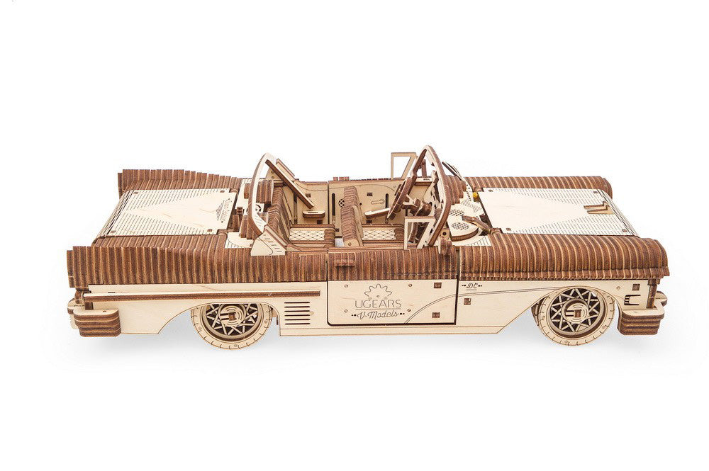 UGEARS I Luxus Cabriolet I Holzpuzzle