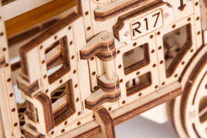 WOODTRICK I Lokomotive R17 I Holzpuzzle