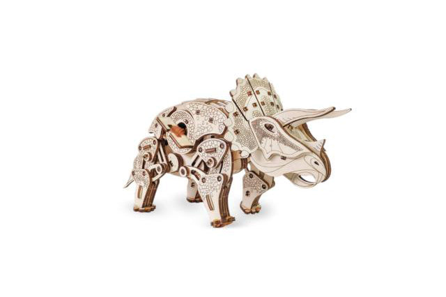 EWA I Dinosaurier Triceratops I Holzpuzzle