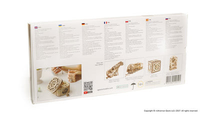 UGEARS I Mechanische Blume I Holzpuzzle