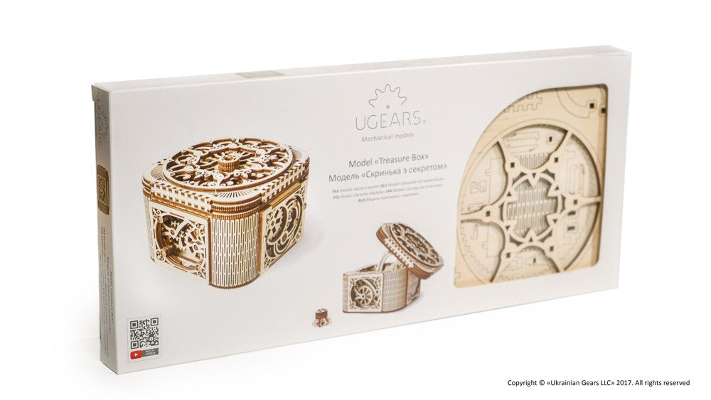 UGEARS I Mechanische Blume I Holzpuzzle