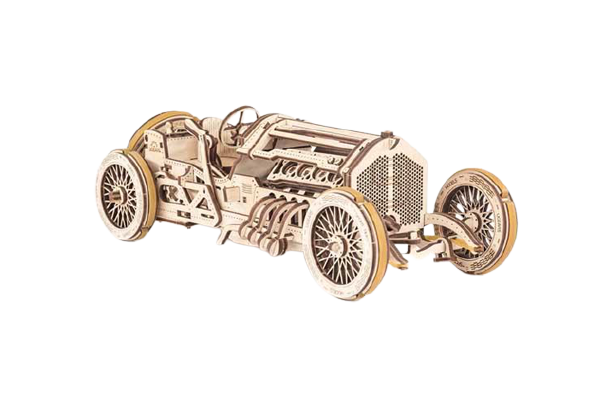 UGEARS I U9 Rennwagen I 3D Holzpuzzle