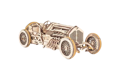 UGEARS I U9 Rennwagen I 3D Holzpuzzle