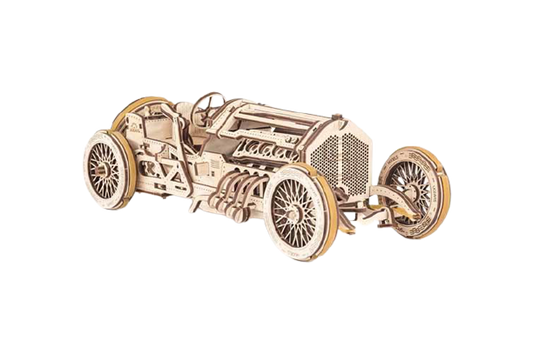 UGEARS I U9 Rennwagen I 3D Holzpuzzle