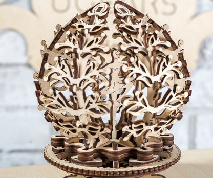 UGEARS I Mechanische Blume I Holzpuzzle