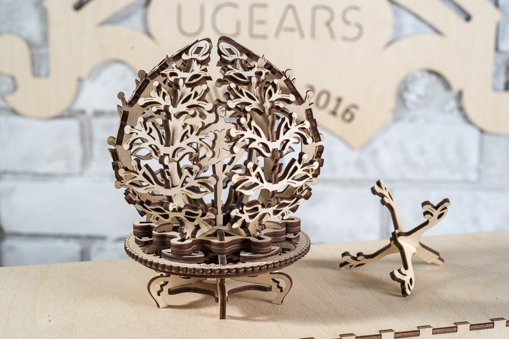 UGEARS I Mechanische Blume I Holzpuzzle