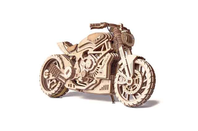 WOODTRICK I Motorcycle DMS I Holzpuzzle